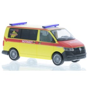   Rietze 53832 Volkswagen Transporter T6.1 Bus, Rettungszweckverband Chemnitz - Erzgebirge (253910) (H0)