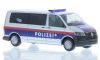 Rietze 53836 Volkswagen Transporter T6 Bus, Polizei (AT) (255044) (H0)