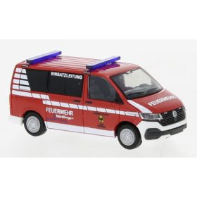   Rietze 53846 Volkswagen Transporter T6.1 Bus, Feuerwehr Nördlingen (261019) (H0)