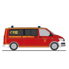   Rietze 53850 Volkswagen Transporter T6 Bus, FW Bretzfeld (H0)