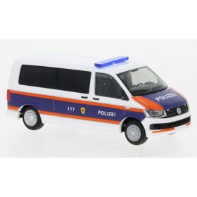  Rietze 53853 Volkswagen Transporter T6 Bus, Landespolizei (FL) (261020) (H0)