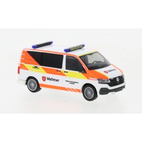   Rietze 53862 Volkswagen Transporter T6.1, Malteser Regensburg (262389) (H0)