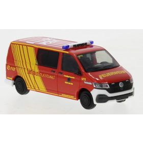   Rietze 53865 Volkswagen Transporter T6.1, Feuerwehr Bad Orb (262390) (H0)