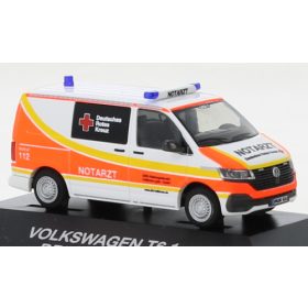   Rietze 53868 Volkswagen TransporterT6.1 Bus, DRK Heilbronn (263479) (H0)