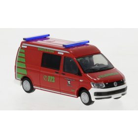   Rietze 53874 Volkswagen Transporter T6, Feuerwehr Petersberg (262391) (H0)