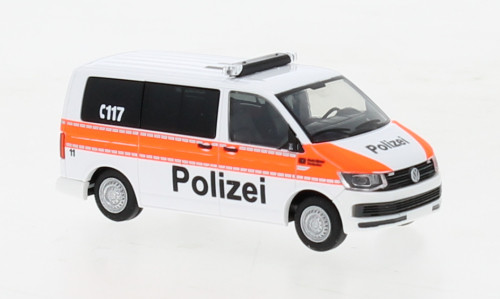 Rietze 53881 Volkswagen Transporter T6, Stadtpolizei Zürich (262392) (H0)