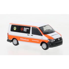   Rietze 53883 Volkswagen Transporter T6, DRK KV Stuttgart - Hitzebus (262393) (H0)