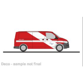   Rietze 53892 Volkswagen Transporter T6, dobozos, Flughafen Frankfurt Main AG (264917) (H0)