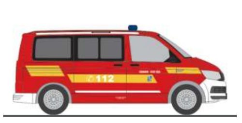 Rietze 53912 Volkswagen Transporter T6, Feuerwehr Stein (H0)