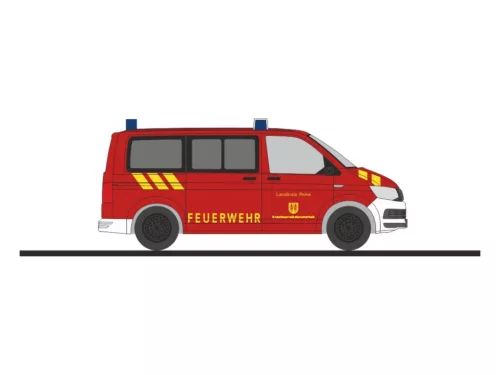 Rietze 53916 Volkswagen Transporter T6, FW Landkreis Peine (H0)