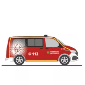   Rietze 53917 Volkswagen Transporter T6.1, Feuerwehr Hirzenhain (H0)