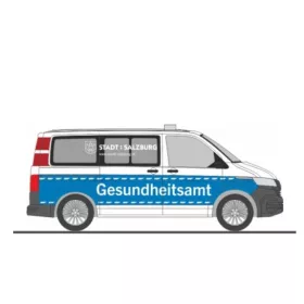   Rietze 53921 Volkswagen Transporter T6.1, Gesundhetisamt Salzburg (H0)
