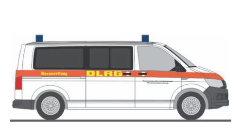 Rietze 53928 Volkswagen Transporter T6, DLRG Wasserrettung Geretsried (H0)