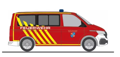 Rietze 53931 Volkswagen Transporter T6.1, FW Berchtesgaden (H0)
