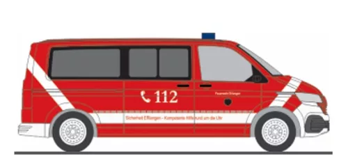 Rietze 53935 Volkswagen Transporter T6.1, FW Erlangen (H0)