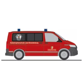   Rietze 53941 Volkswagen Transporter T6, Katastrophenschutz Elbe-Elster (H0)