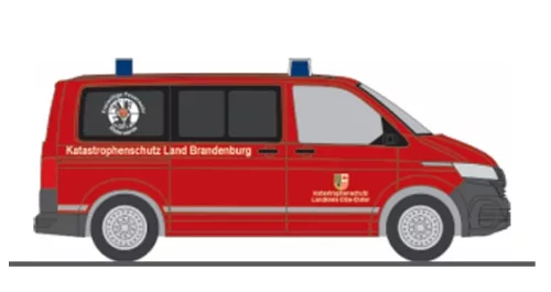 Rietze 53941 Volkswagen Transporter T6, Katastrophenschutz Elbe-Elster (H0)