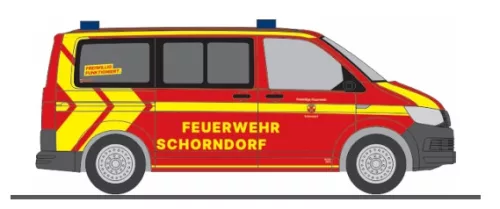 Rietze 53943 Volkswagen Transporter T6, FW Schorndorf (H0)
