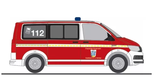 Rietze 53958 Volkswagen Transporter T6.1, FW Sulzbach a.d. Donau (H0)