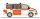 Rietze 53971 Volkswagen Transporter T6, Akut-Einsatzfahrzeug Goslar (H0)