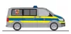 Rietze 53972 Volkswagen Transporter T6, Notfallmanagement Bahn - Kreisbahn Diepholz (H0)