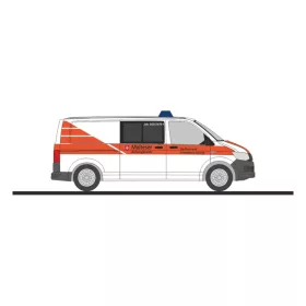   Rietze 53976 Volkswagen Transporter T6, Rettungshunde Malteser Schwäbisch Gmünd (H0)