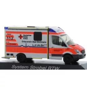   Rietze 61716 Mercedes-Benz Sprinter System Strobel RTW, DRK, Bad Dürkheim (238137) (H0)