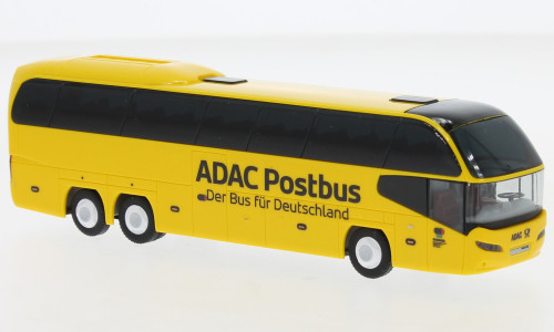 Rietze 63944 Neoplan Cityliner C 2007 autóbusz, ADAC Postbus (257129) (H0)