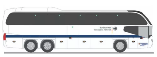 Rietze 67141 Neoplan Cityliner C 2007 autóbusz, THW LV (H0)