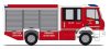 Rietze 68152 Iveco Magirus HLF Team Cab tűzoltóautó, Feuerwehr Siegenfeld (251990) (H0)