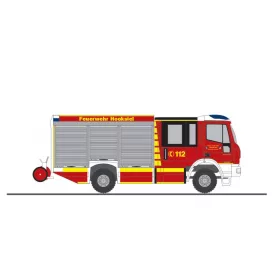   Rietze 68163 Iveco Magirus HLF Team Cab tűzoltóautó, FW Hooksiel (H0)