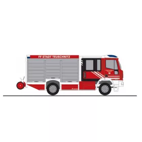  Rietze 68165 Iveco Magirus HLF Team Cab tűzoltóautó, FW Teuschnitz (H0)