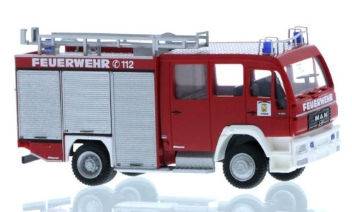 Rietze 68273 MAN Schlingmann TLF tűzoltóautó, Feuerwehr Potsdam (248672) (H0)