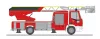Rietze 68599 Magirus DLK 32 2018 létrás tűzoltóautó, FW Velburg (H0)