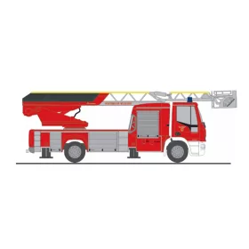   Rietze 68599 Magirus DLK 32 2018 létrás tűzoltóautó, FW Velburg (H0)