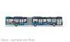 Rietze 69308 Mercedes-Benz Citaro G 2012 városi csuklós autóbusz, VIAS Bus - Spitzenreiter (264923) (H0)