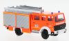 Rietze 71023 Magirus MK LF 16 tűzoltóautó, Feuerwehr Aschaffenburg (261028) (H0)