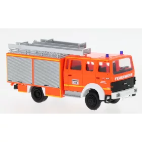   Rietze 71023 Magirus MK LF 16 tűzoltóautó, Feuerwehr Aschaffenburg (261028) (H0)