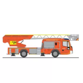 Rietze 71112 Magirus DLK 32 n.B., FW Solingen (H0)