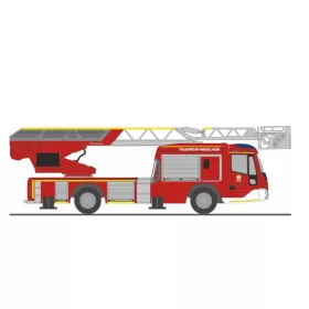 Rietze 71117 Magirus DLK 32 n.B., FW Mindelheim (H0)