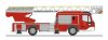 Rietze 71124 Magirus DLK 32 n.B., FW Schkeuditz (H0)