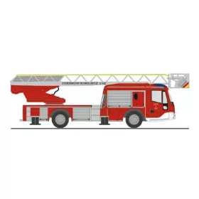 Rietze 71124 Magirus DLK 32 n.B., FW Schkeuditz (H0)