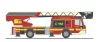 Rietze 71125 Magirus DLK 32 n.B., FW Hersbruck (H0)