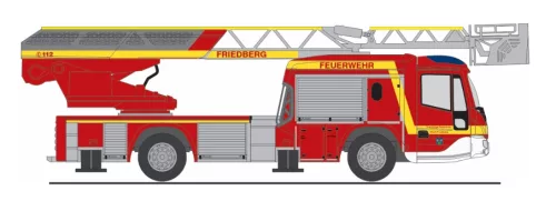 Rietze 71127 Magirus DLK 32 n.B., FW Friedberg (H0)