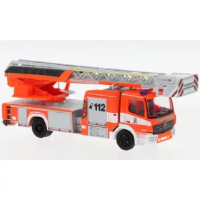   Rietze 71663 Mercedes-Benz Atego Magirus DLK 32 létrás tűzoltóautó, Feuerwehr Hildesheim (258347) (H0)