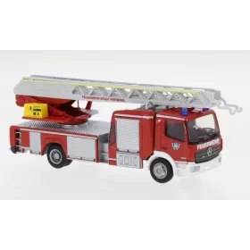   Rietze 71670 Mercedes-Benz Atego Magirus DLK 32 létrás tűzoltóautó, Feuerwehr Freiberg (262400) (H0)