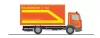 Rietze 72514 Mercedes-Benz Atego 2010, dobozos, GW-L FW Kronshagen (H0)