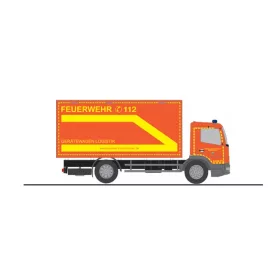   Rietze 72514 Mercedes-Benz Atego 2010, dobozos, GW-L FW Kronshagen (H0)