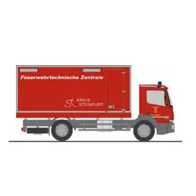   Rietze 72515 Mercedes-Benz Atego 2019, dobozos, GW-L FW Steinfurt (H0)