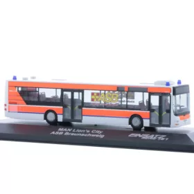   Rietze 72745 MAN Lion's City városi autóbusz, ASB Braunschweig (255078) (H0)